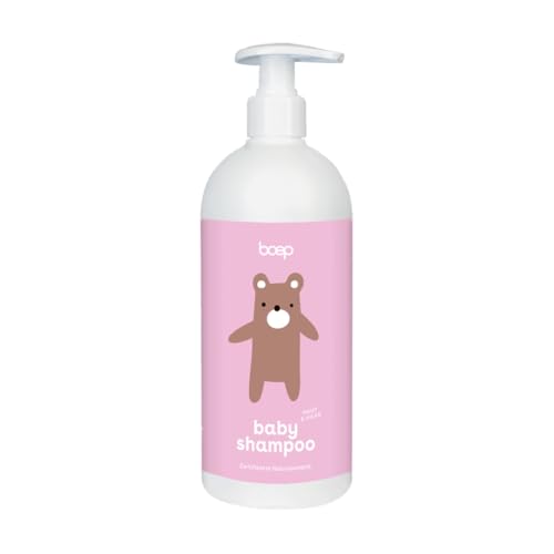 boep 2-in-1 Babyshampoo & Duschgel | Für Babys & Kinder | Milde Formulierung | Naturkosmetik Shampoo ohne Silikone, ohne Sulfate & ohne Parabene | Babypflege von einer Ärztin (500ml) von boep