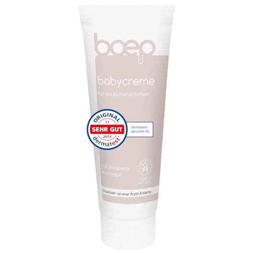 boep Babycreme | Vegane Naturkosmetik Gesichtscreme für Babys & Kinder | Empfohlen von Hebammen | Mit Bio Calendula, Bio Sheabutter & Mandelöl | Entwickelt von einer Ärztin & Mama (100 ml) boep Babycreme | Vegane Naturkosmetik Gesichtscreme für Babys & Kinder | Empfohlen von Hebammen | Mit Bio Calendula, Bio Sheabutter & Mandelöl | Entwickelt von einer Ärztin & Mama (100 ml) von boep