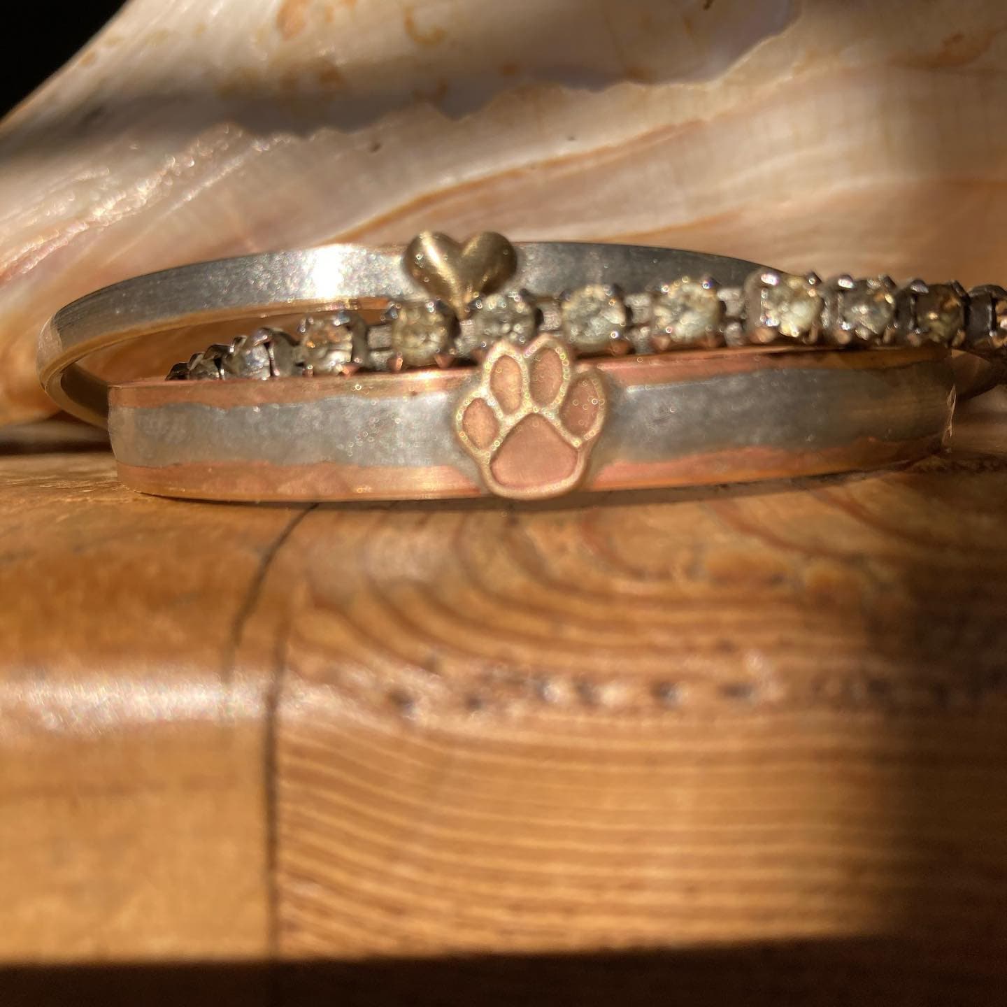 Haustier-Manschette Armband, Haustier-Gedenkarmband Manschette von bohemiansoulshine