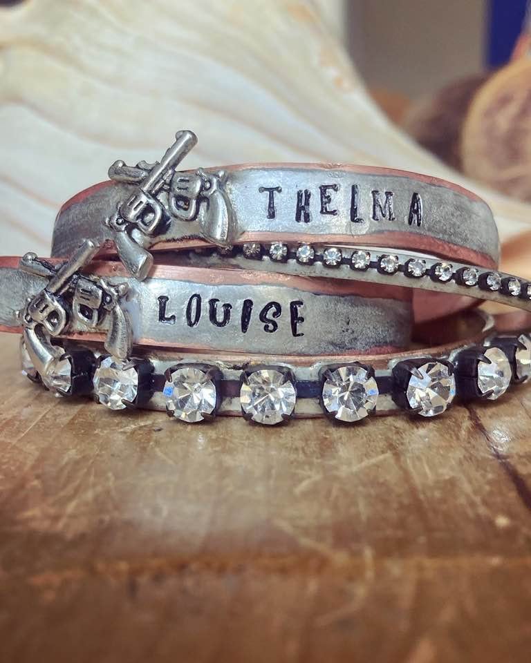 Thelma Und Louise Manschette Armbänder, Beste Hündinnen, Freunde Outlaw Rebel Armband von bohemiansoulshine