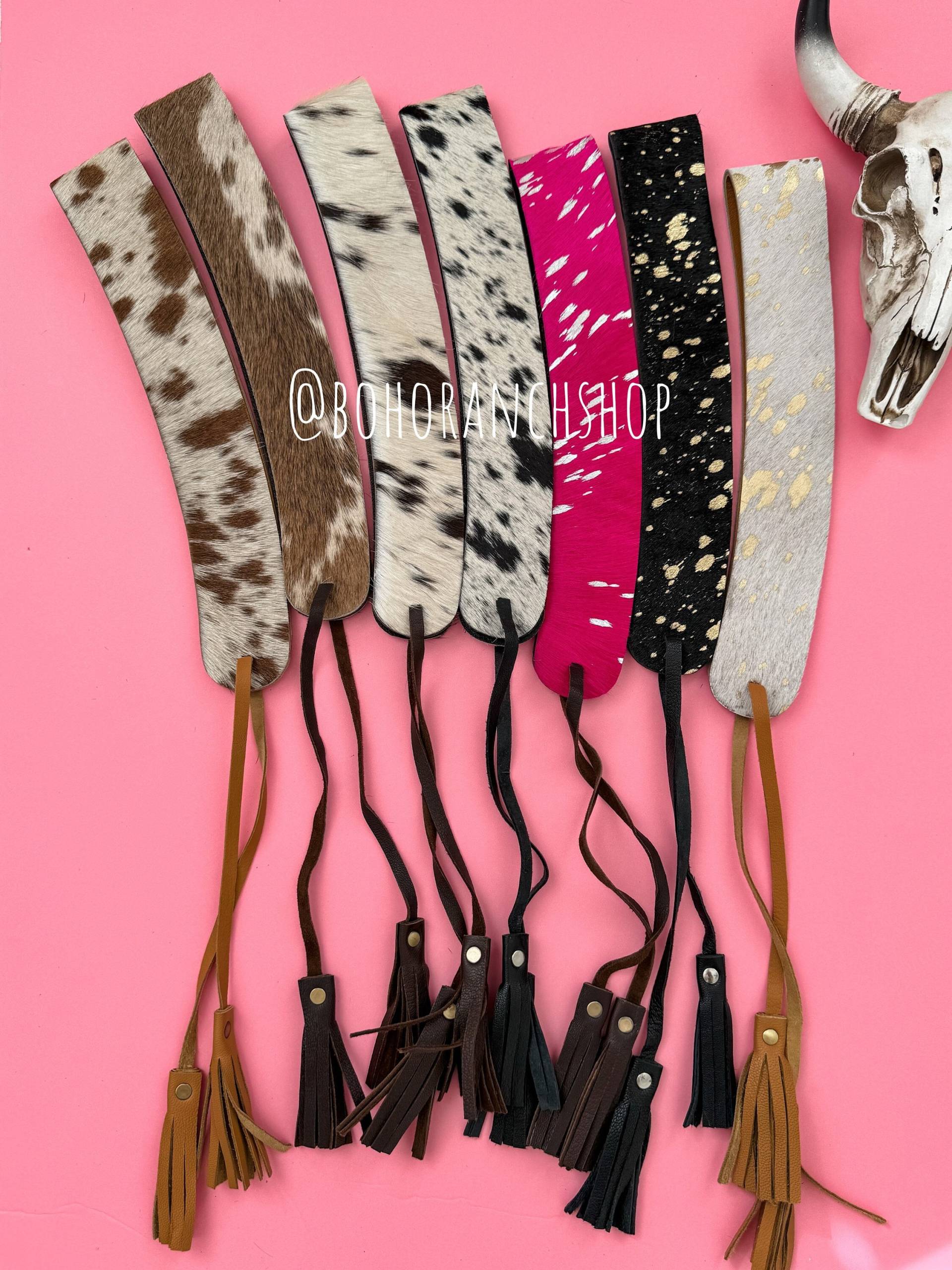 2, 0 cm | 1" 1, 65 "Rindsleder-Hutband Leder Hutband Lederbänder Cowboyhut Für Mädchen. Geschenkidee von bohoranchshop