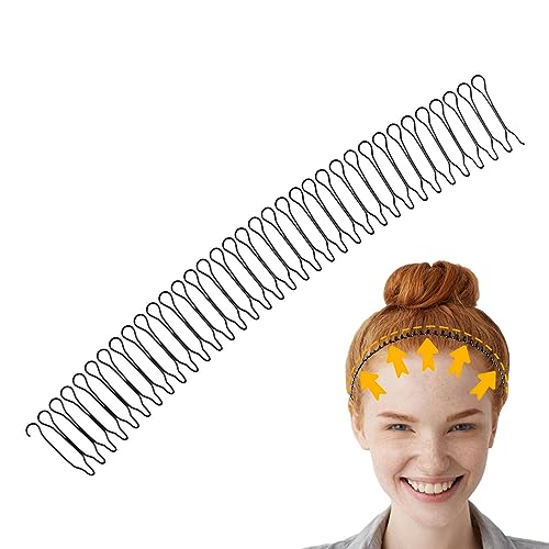 U-förmiger Haar-Fixierkamm - U-Pin Dehnbare Haarseitenkämme - Haar-Hochsteckfrisur-Styling-Werkzeug, dekorativer Mini-Pony-Halter für Damen- und Mädchenfrisuren, Haarkämme für Damen-Accessoires Boiler von boiler