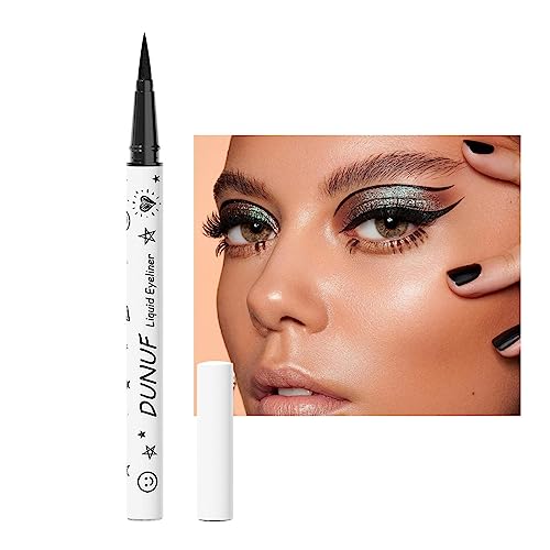 Wasserfester Eyeliner-Stift - Wasserfester Eyeliner - Lidschattenstift, farbiger Eyeliner-Stift, rutschfest, ganztägig, wischfest, Augenstift, Augen- und Lippenkonturenstift für Frauen und Boiler von boiler