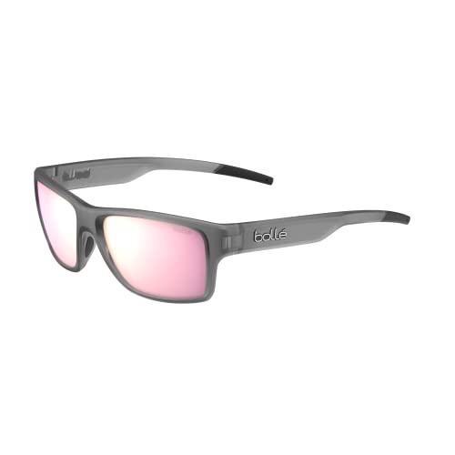 Bollé - Status, Grey Frost, Brown Pink Polarized, Medium, Sunglasses, Unisex, Adult von Bollé