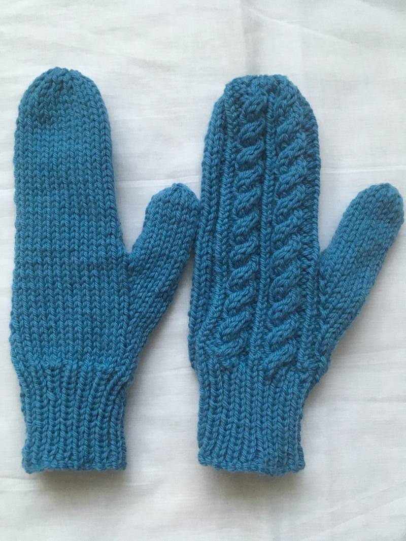 Handgestrickte Armstulpen Aus Reiner Merinowolle - Unisex Design Für Männer Und Frauen von bonnetsandbooties