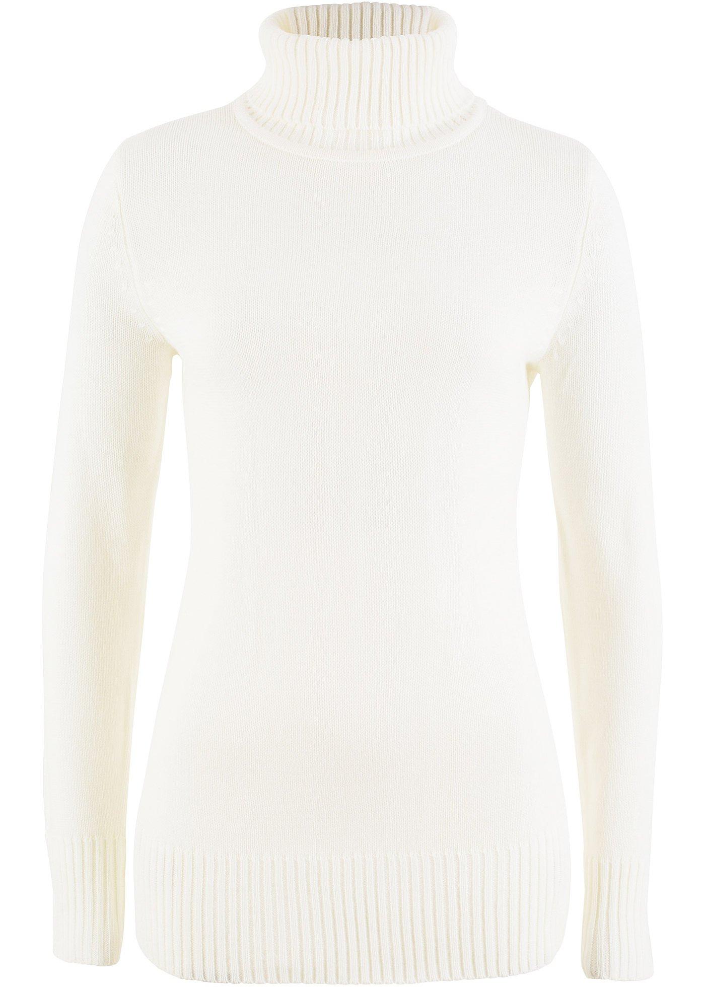 Basic Rollkragenpullover von bonprix