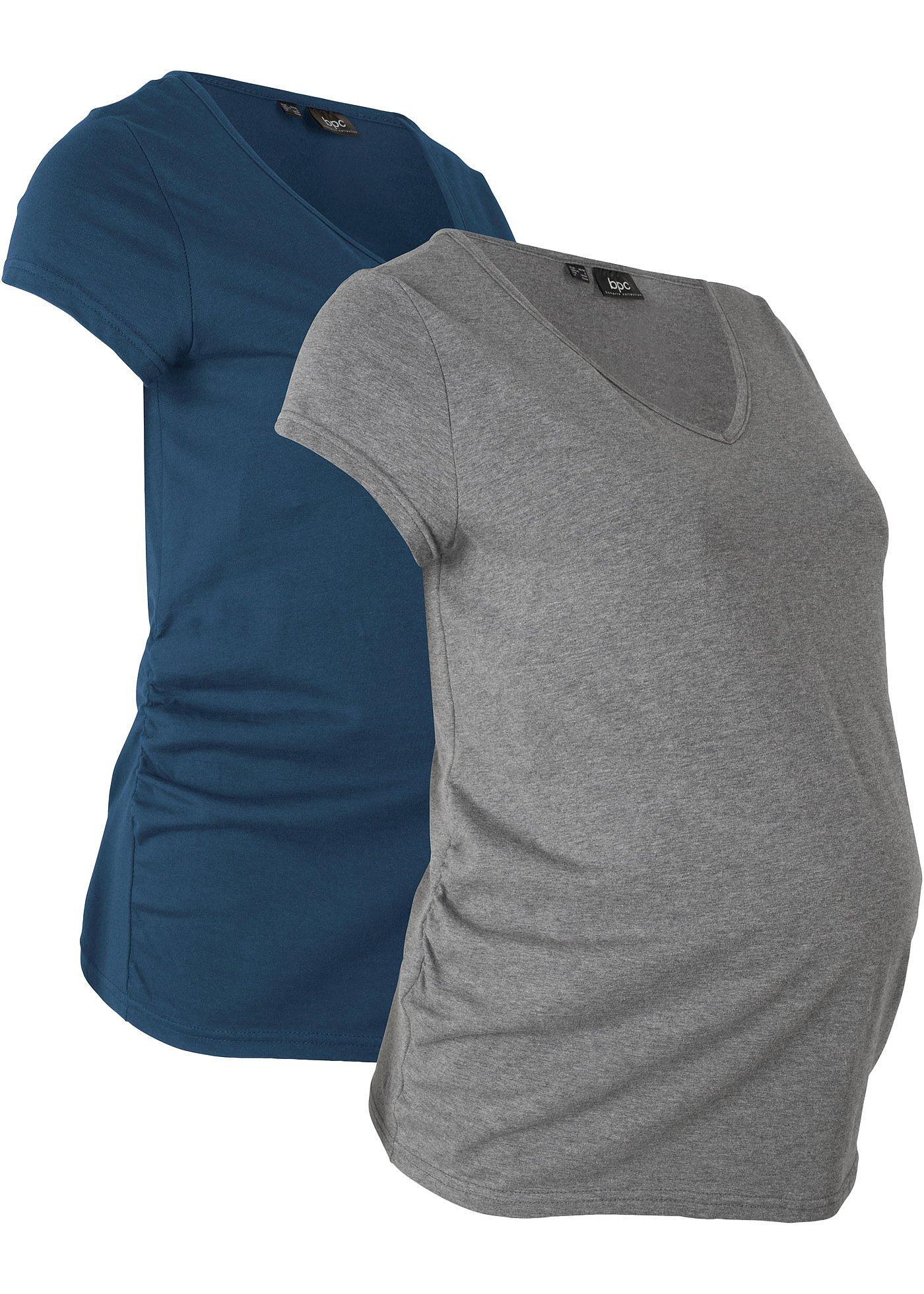 Basic Umstandsshirts, 2er-Pack​ von bonprix