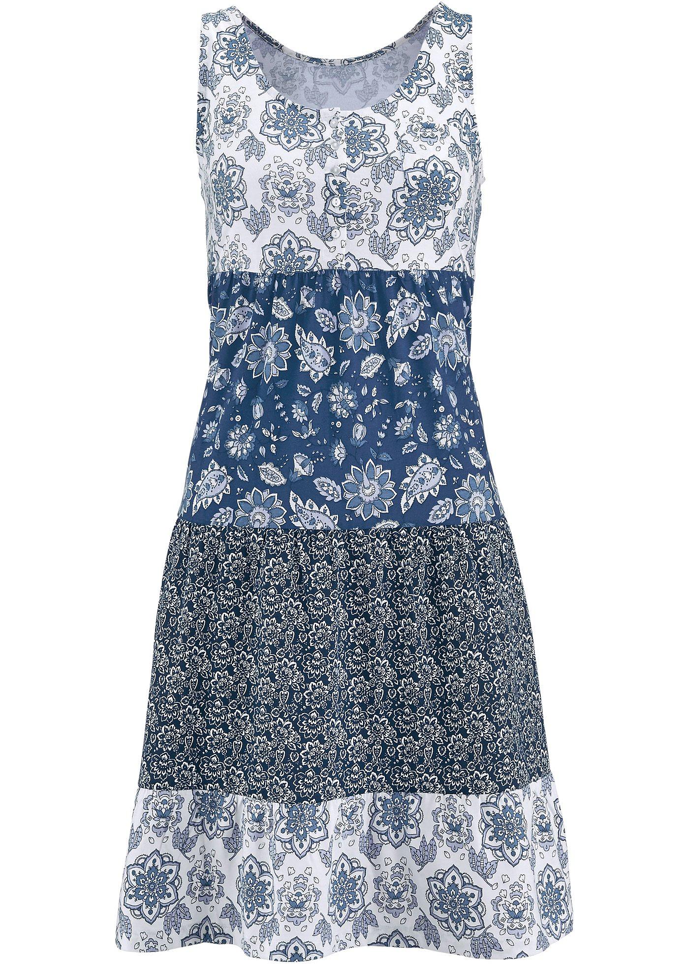 Baumwoll Jerseykleid, kurz von bonprix