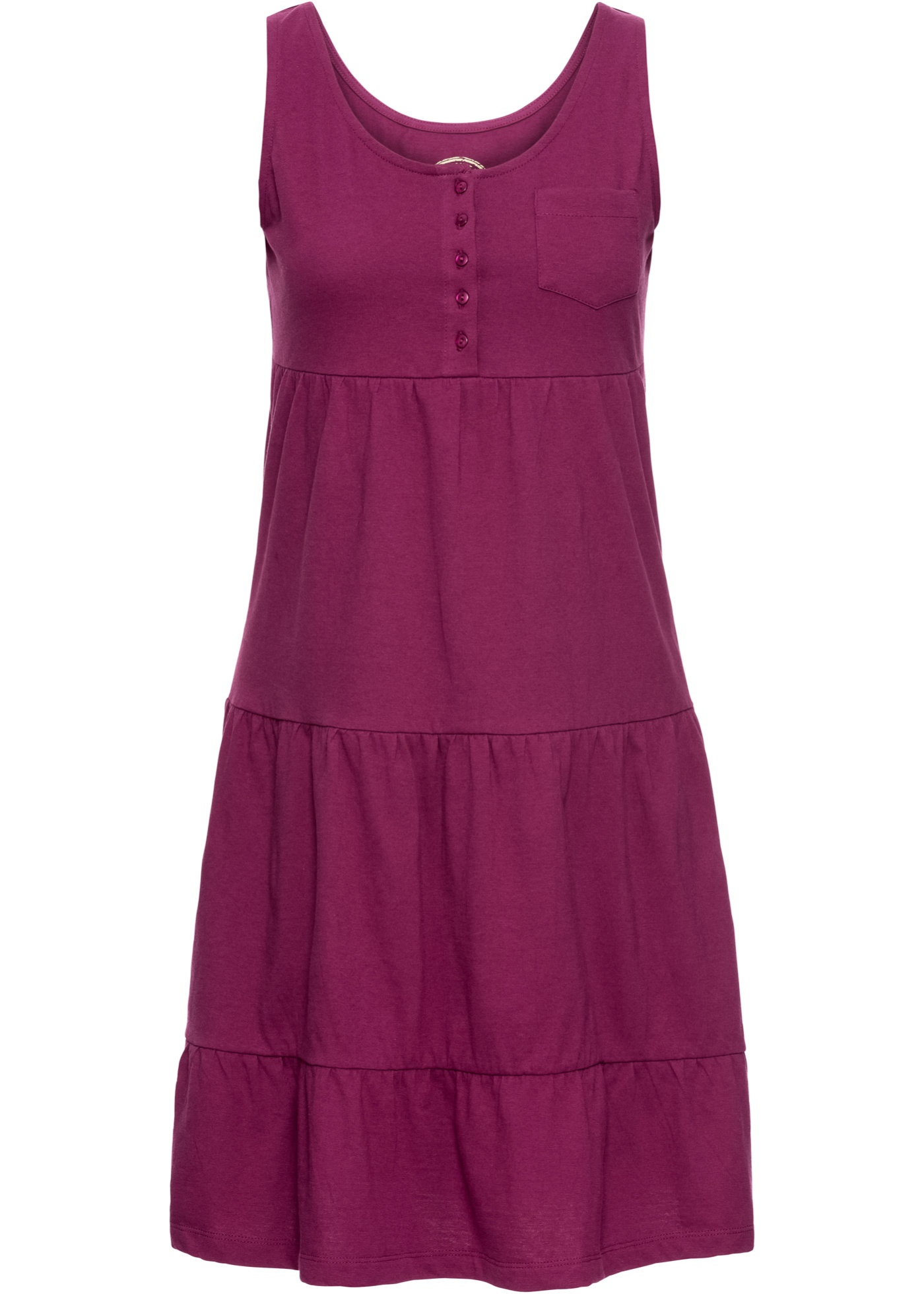 Baumwoll Jerseykleid, kurz von bonprix