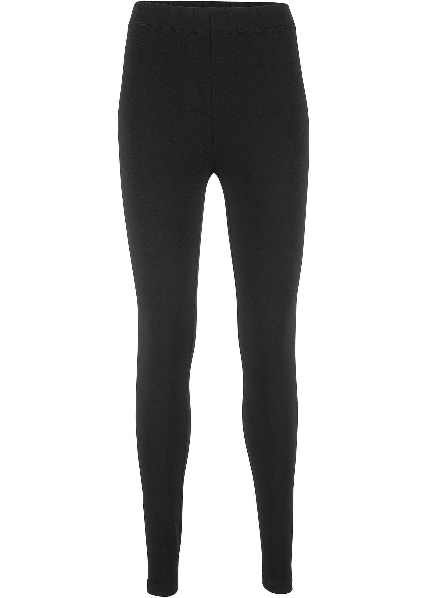 Baumwoll-Leggings mit elastischem Komfortbund von bonprix