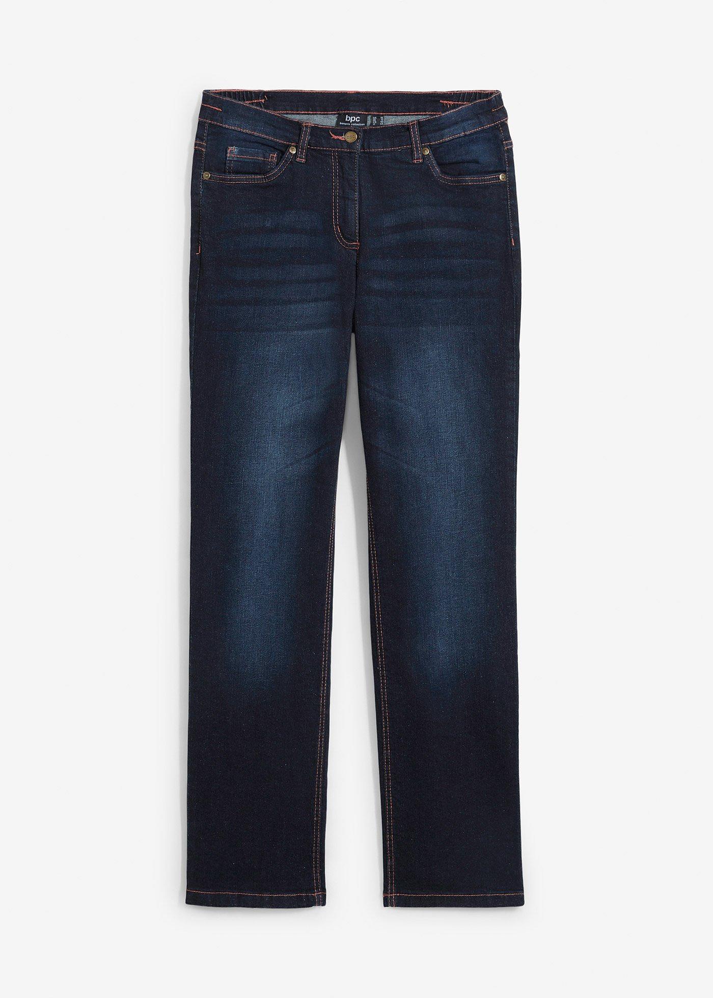 Straight Jeans, Mid Waist, Bequembund von bonprix