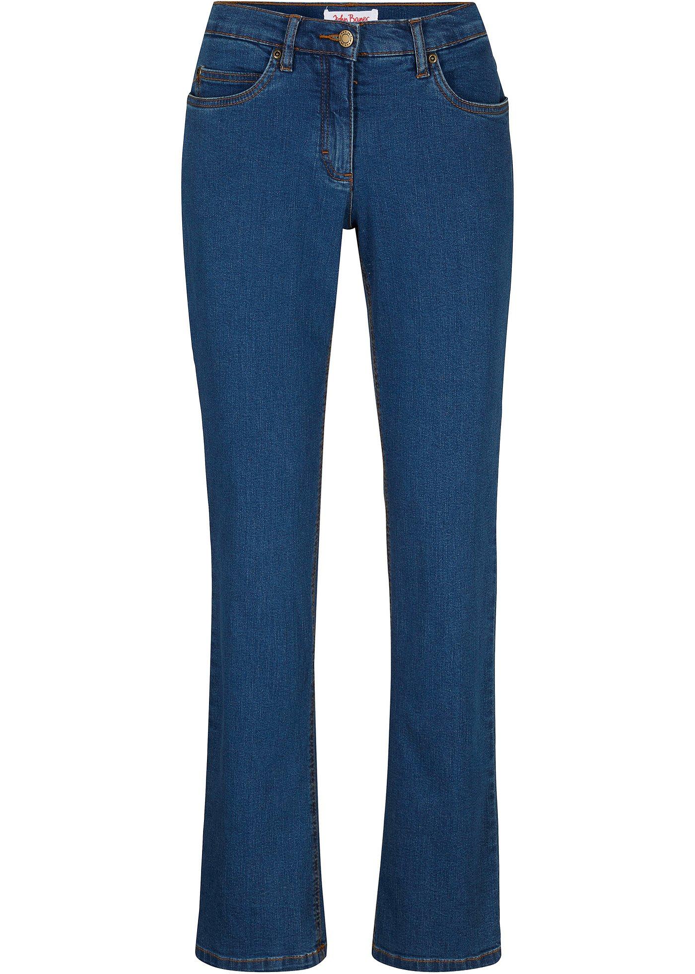 Straight Jeans Mid Waist, Stretch von bonprix