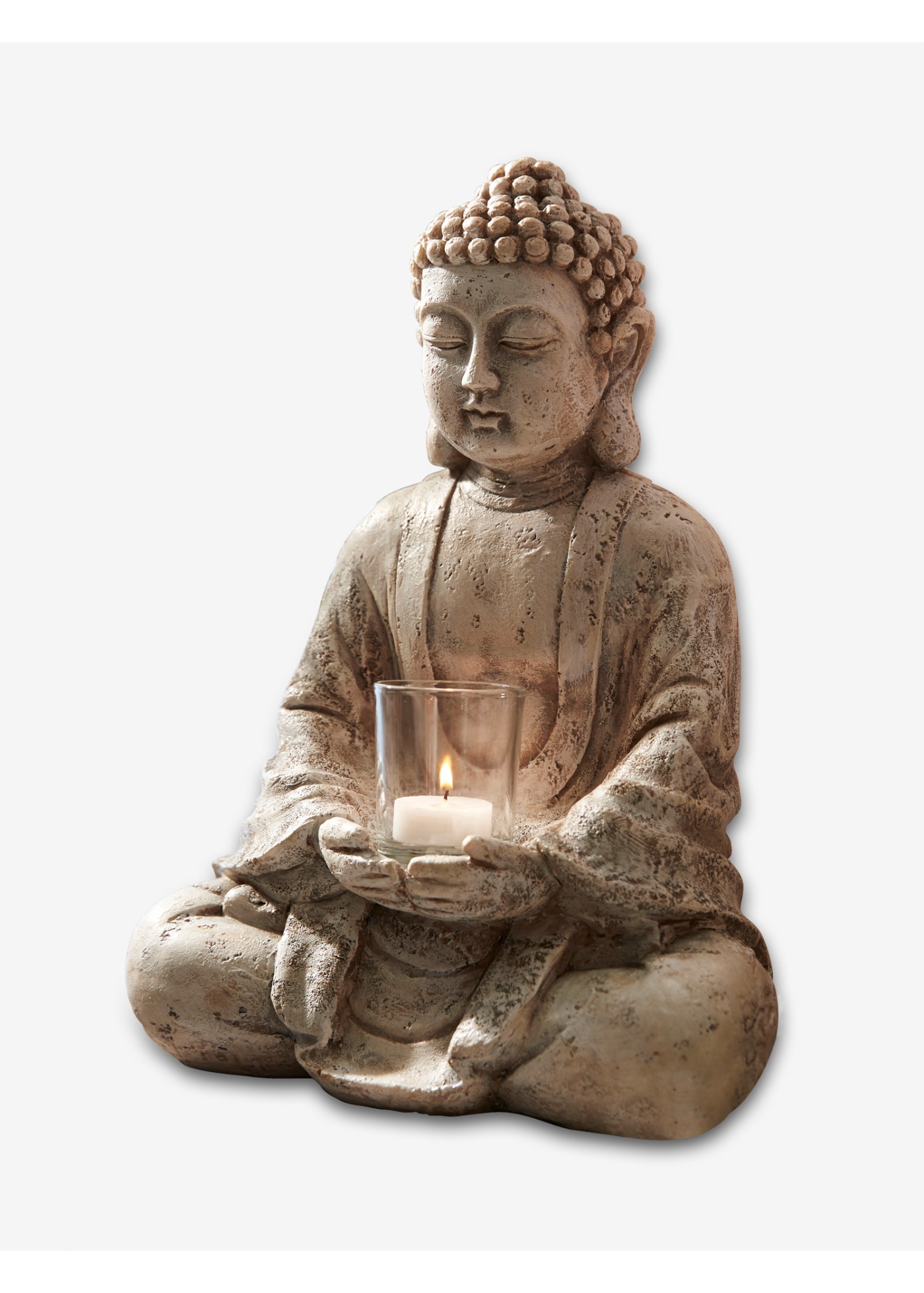 Deko-Figur Buddha mit Teelichthalter von bonprix