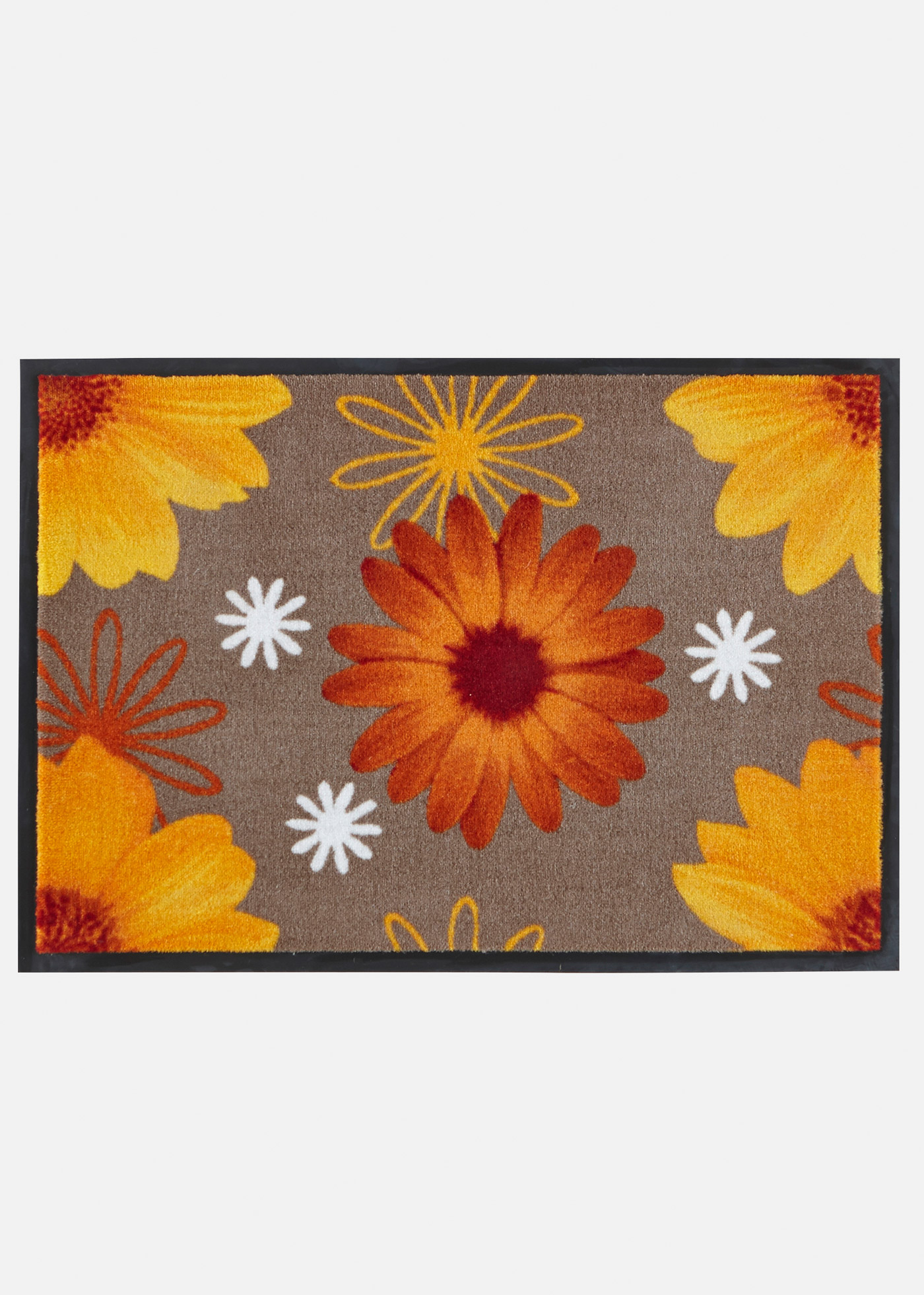Fußmatte mit Blumenmotiv von bonprix
