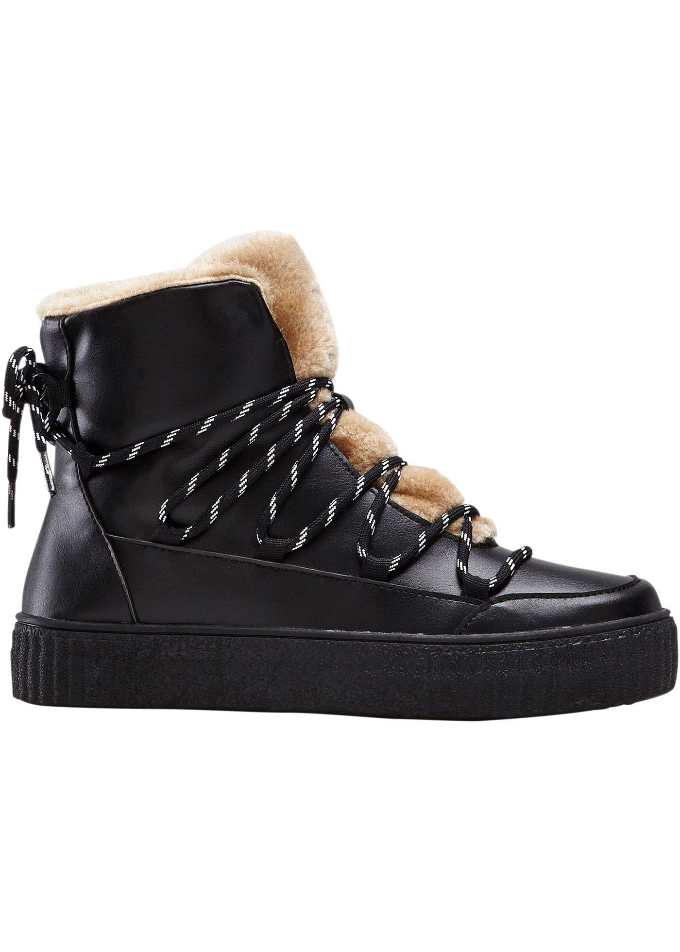 High top Plateau Sneaker von bonprix