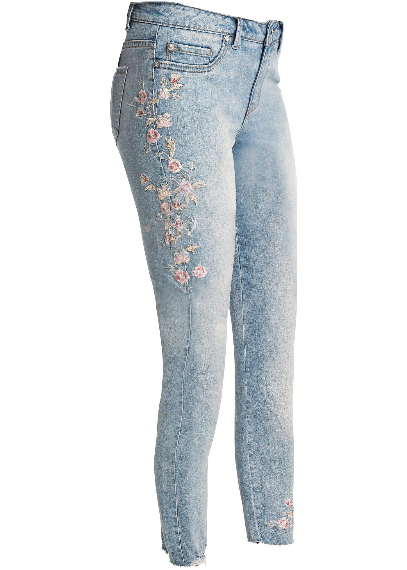 Skinny Jeans, Mid Waist von bonprix