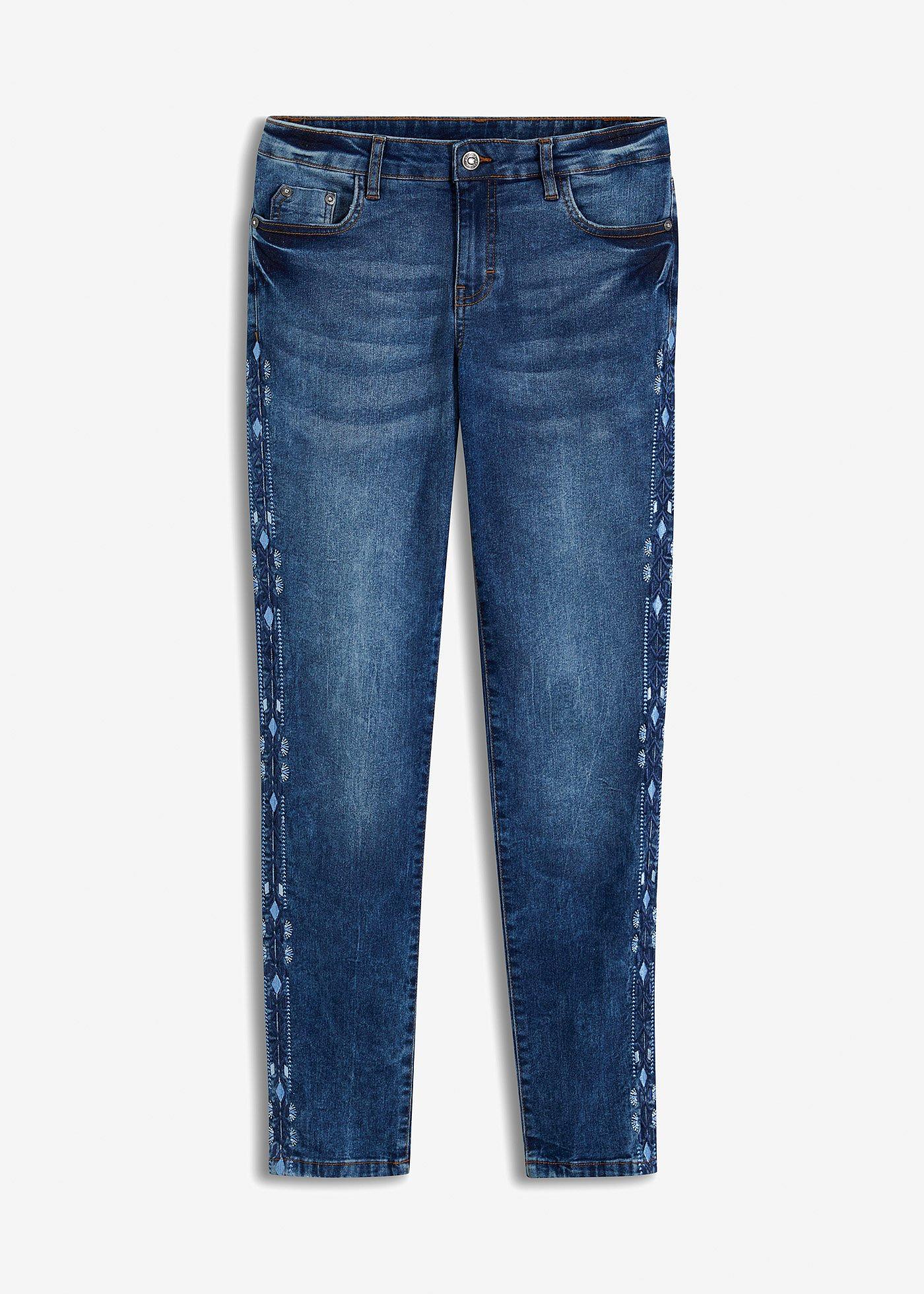 Skinny Jeans, Mid Waist von bonprix