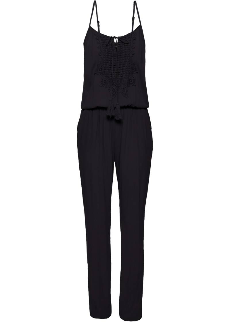 Jumpsuit mit Spitze von bonprix