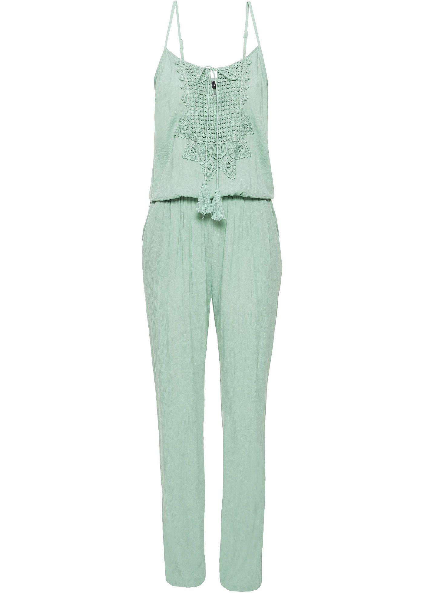 Jumpsuit mit Spitze von bonprix