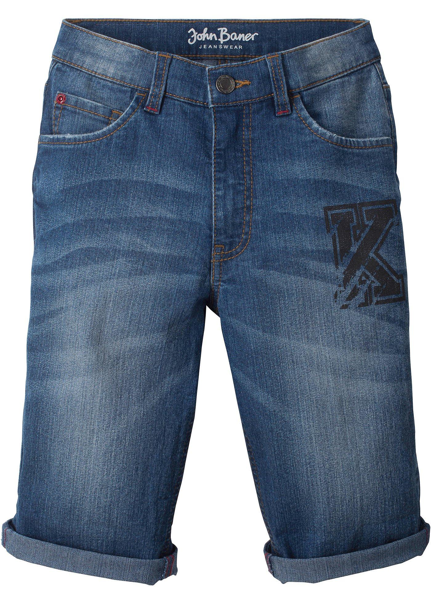 Jungen Stretch-Bermuda, Slim Fit von bonprix