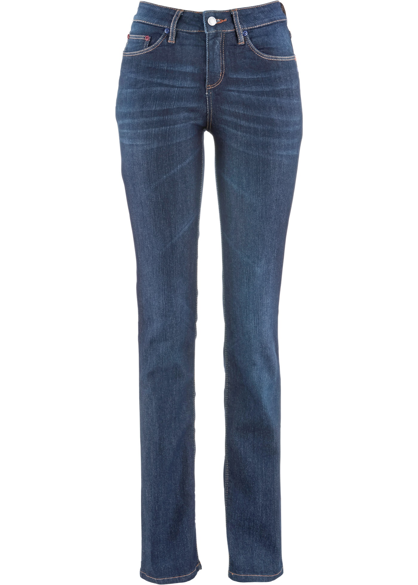 Straight Jeans Mid Waist, Stretch von bonprix