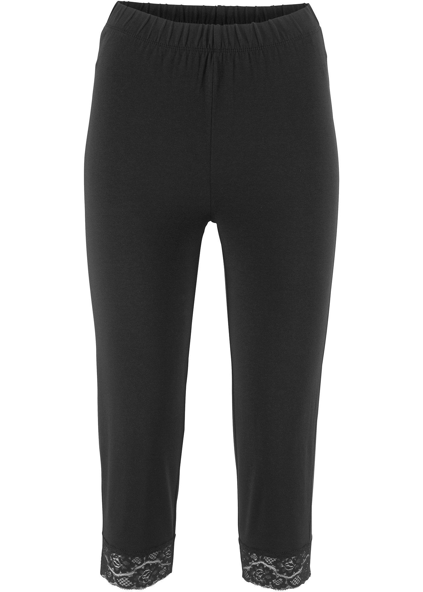 Leggings mit Spitze von bonprix