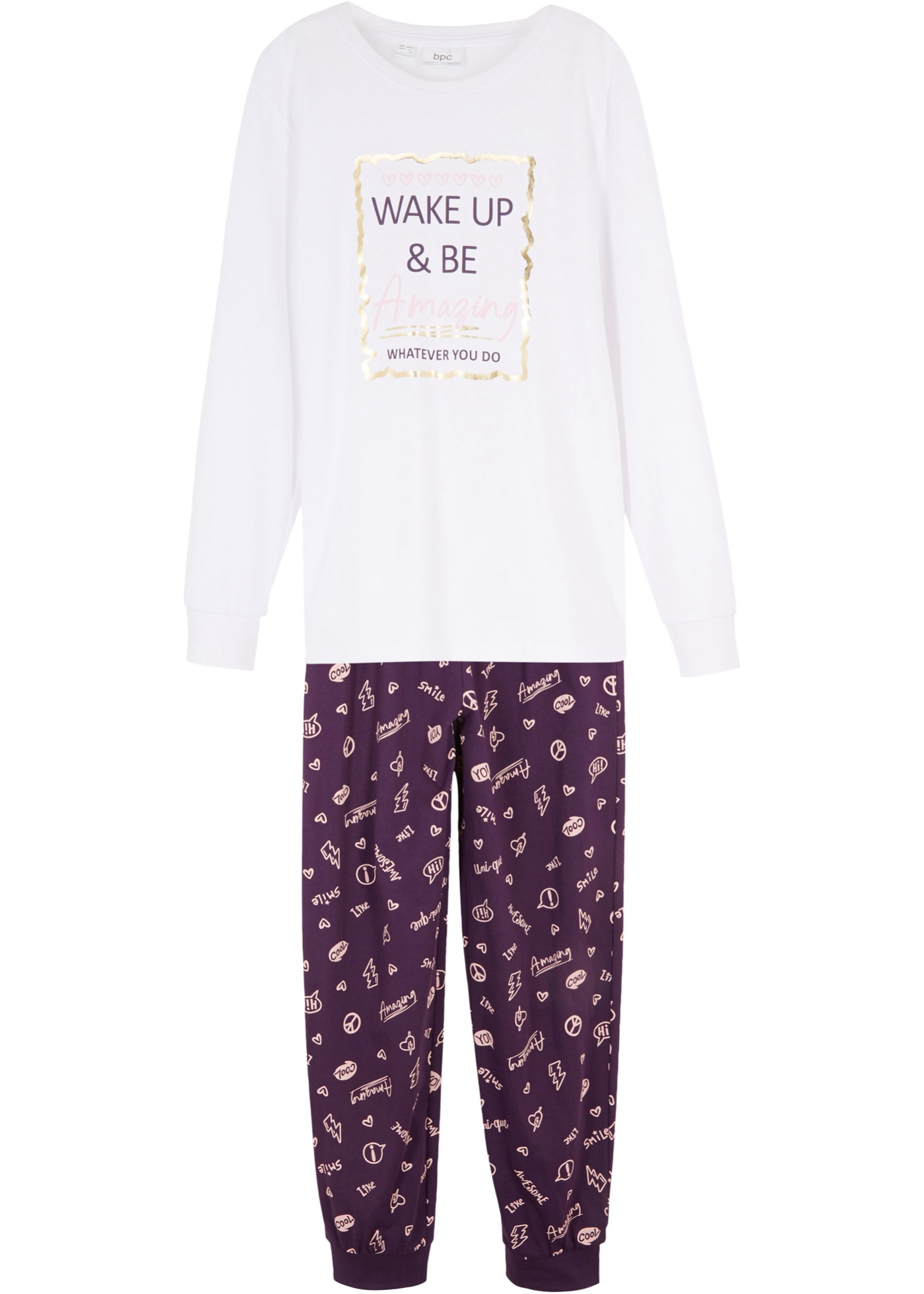 Mädchen Pyjama (2tlg. Set) von bonprix