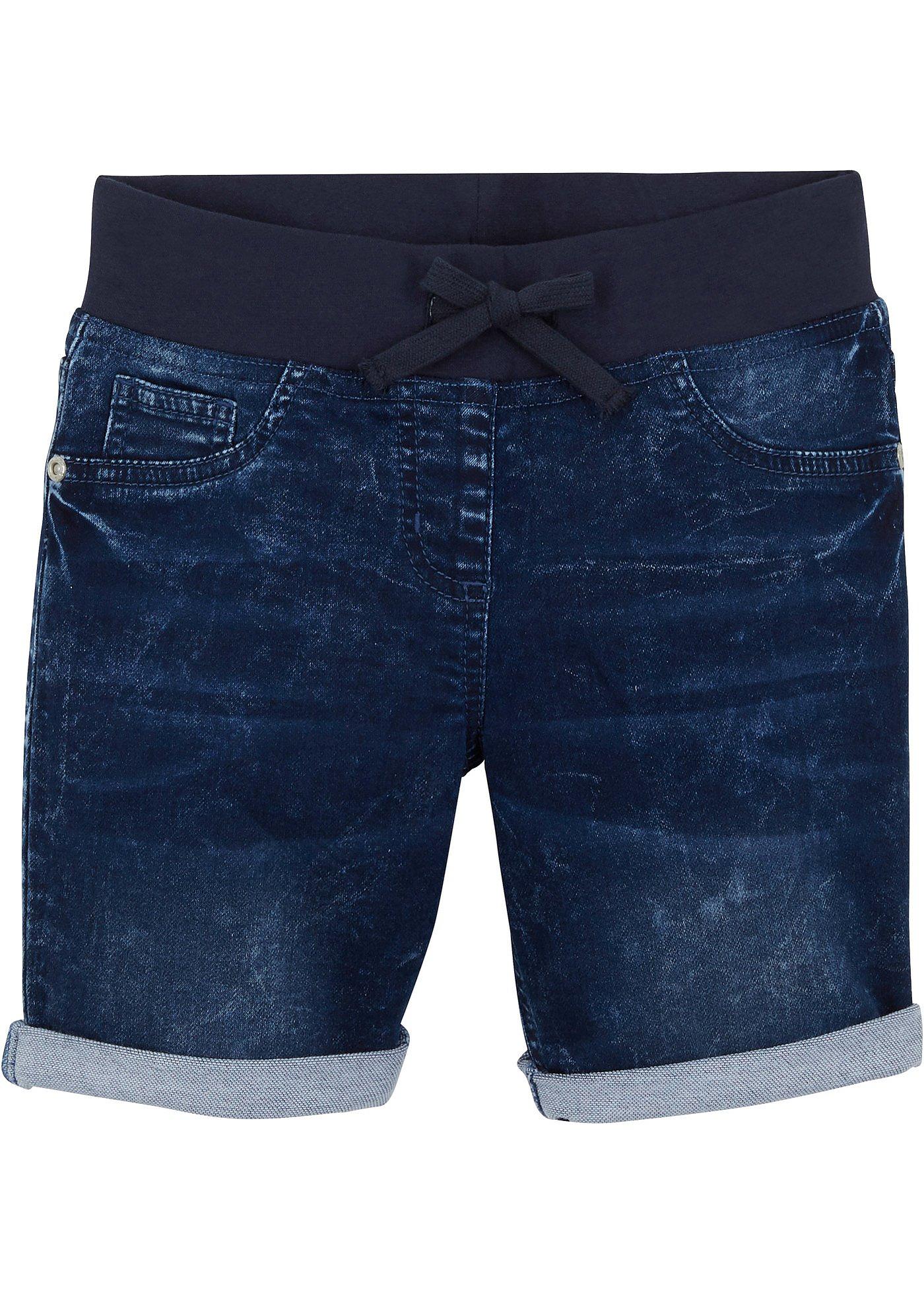 Mädchen Sweatjeans-Shorts von bonprix