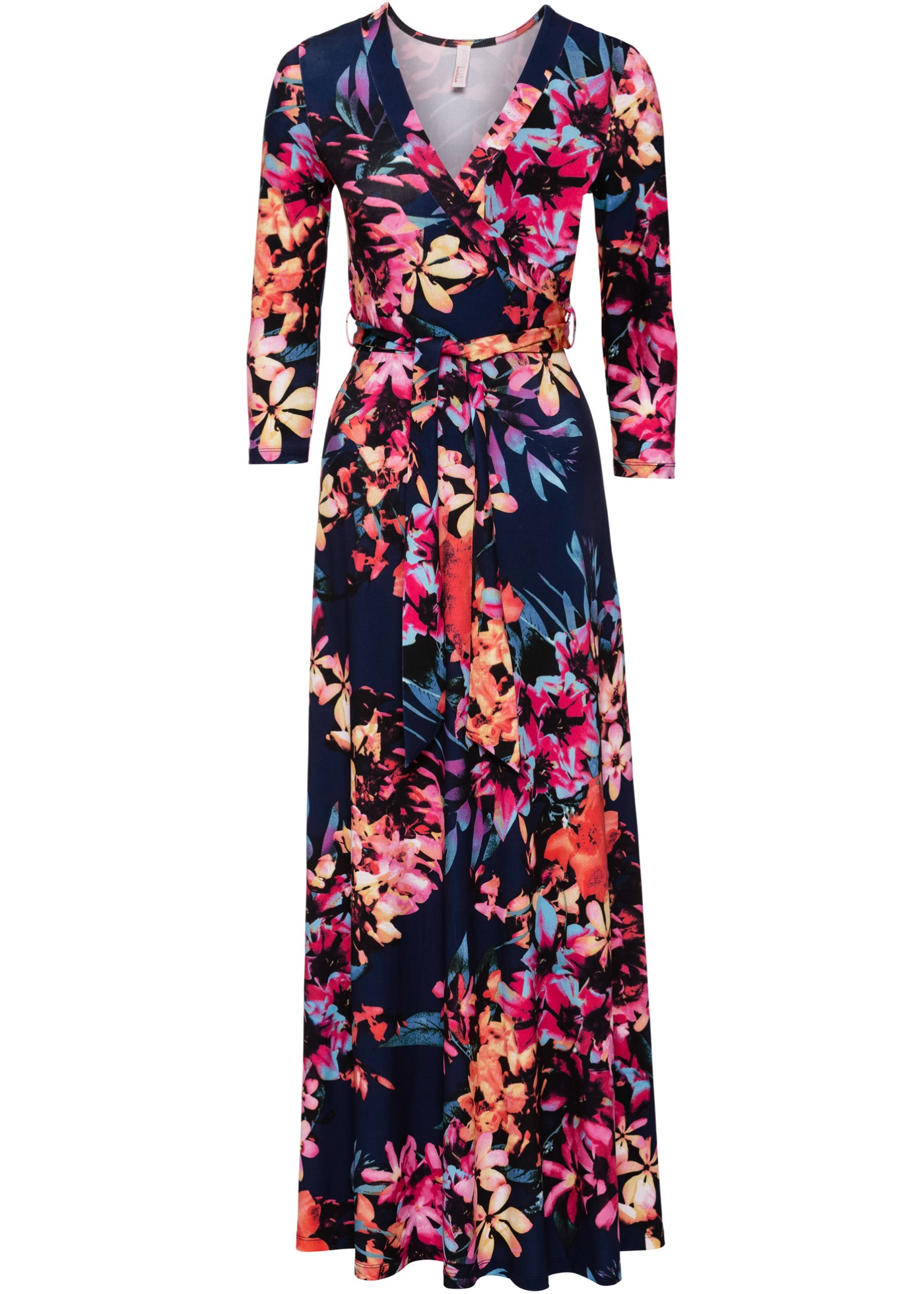 Maxikleid mit Blumenprint von bonprix