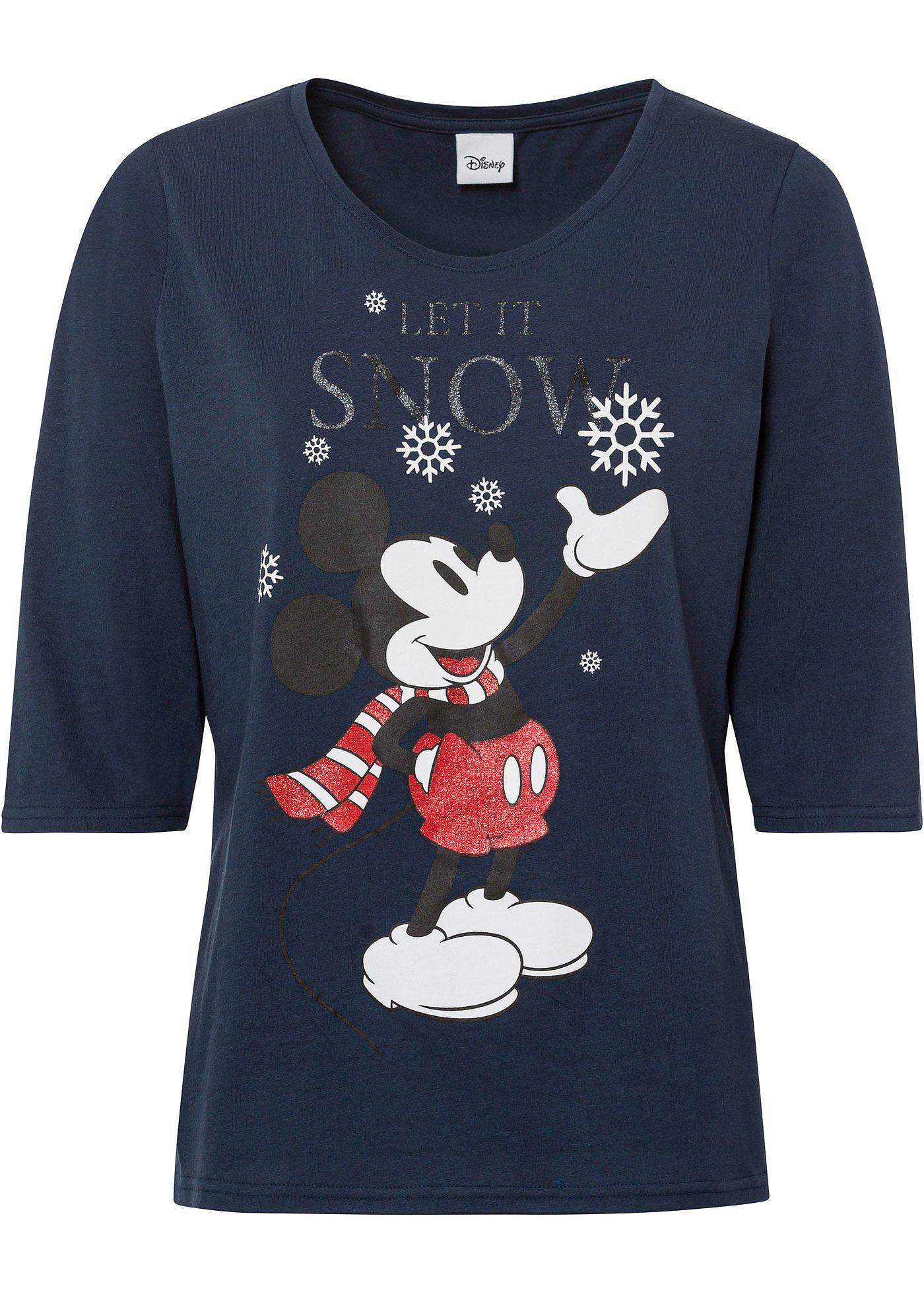 Mickey Mouse Shirt mit 3/4 Arm von bonprix