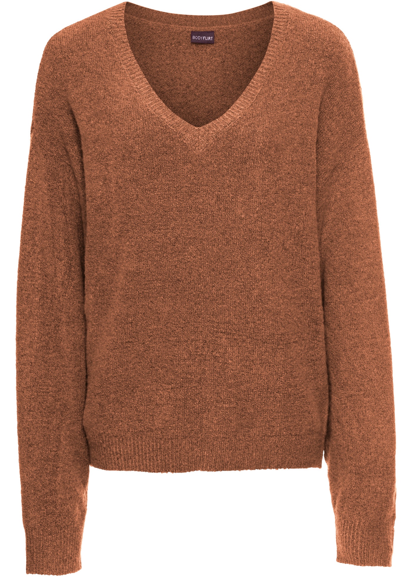 Oversize-Strick-Pullover von bonprix