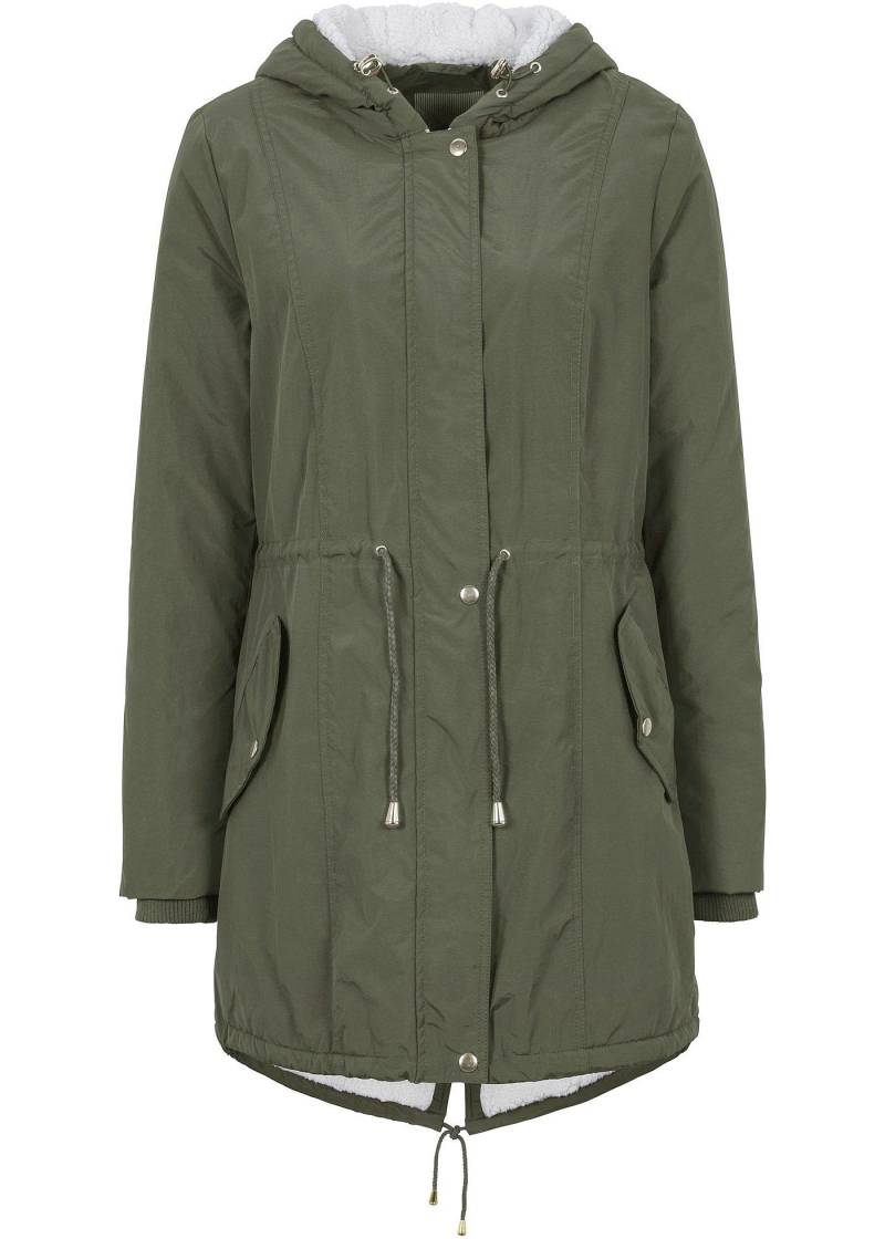 Parka mit Teddy-Futter von bonprix