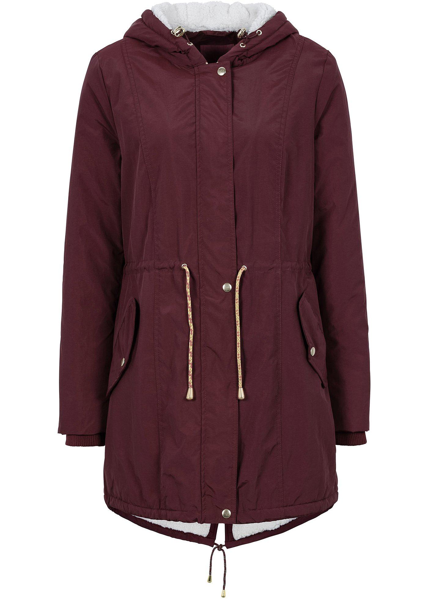 Parka mit Teddy-Futter von bonprix