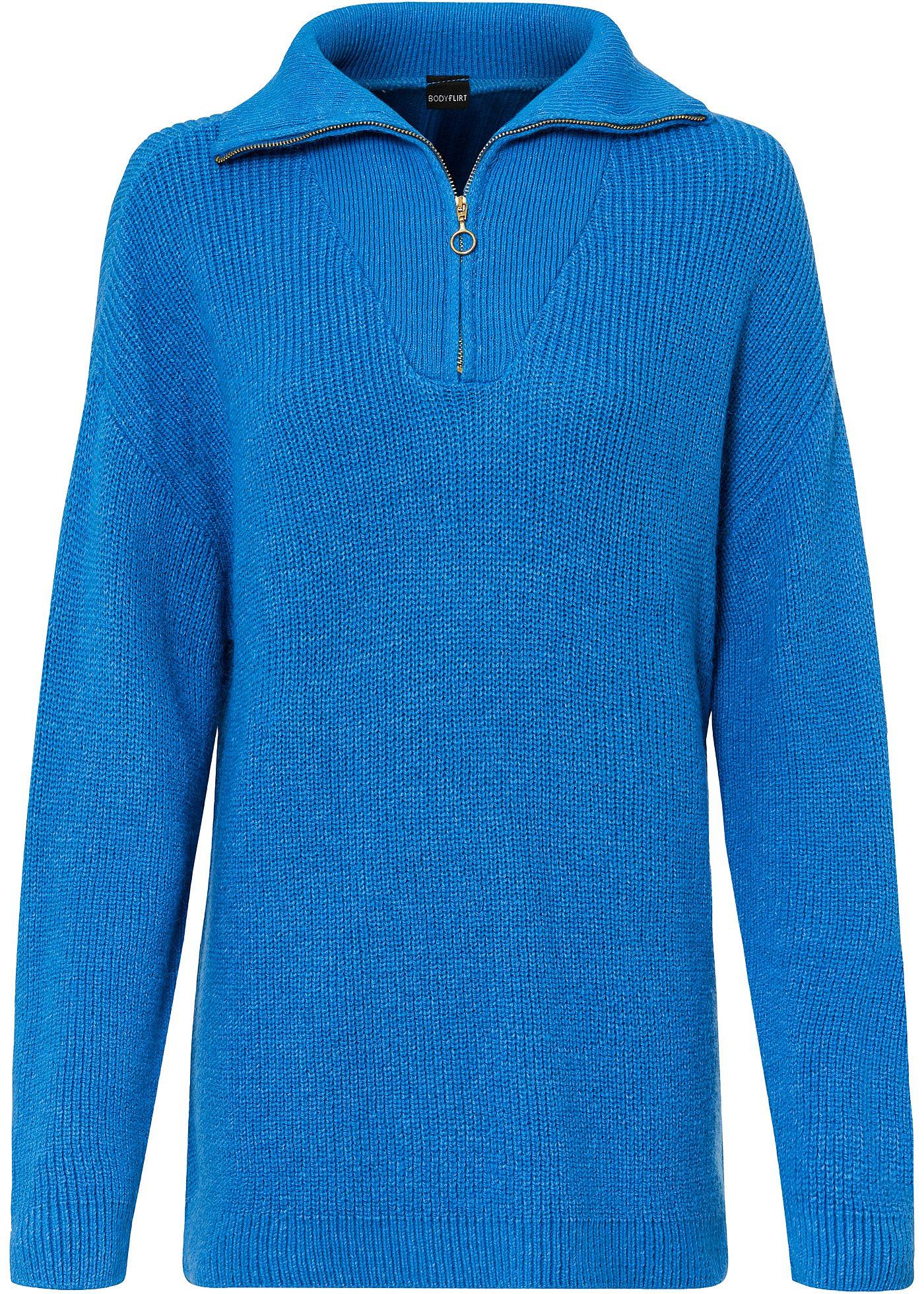 Pullover mit Reißverschluss von bonprix