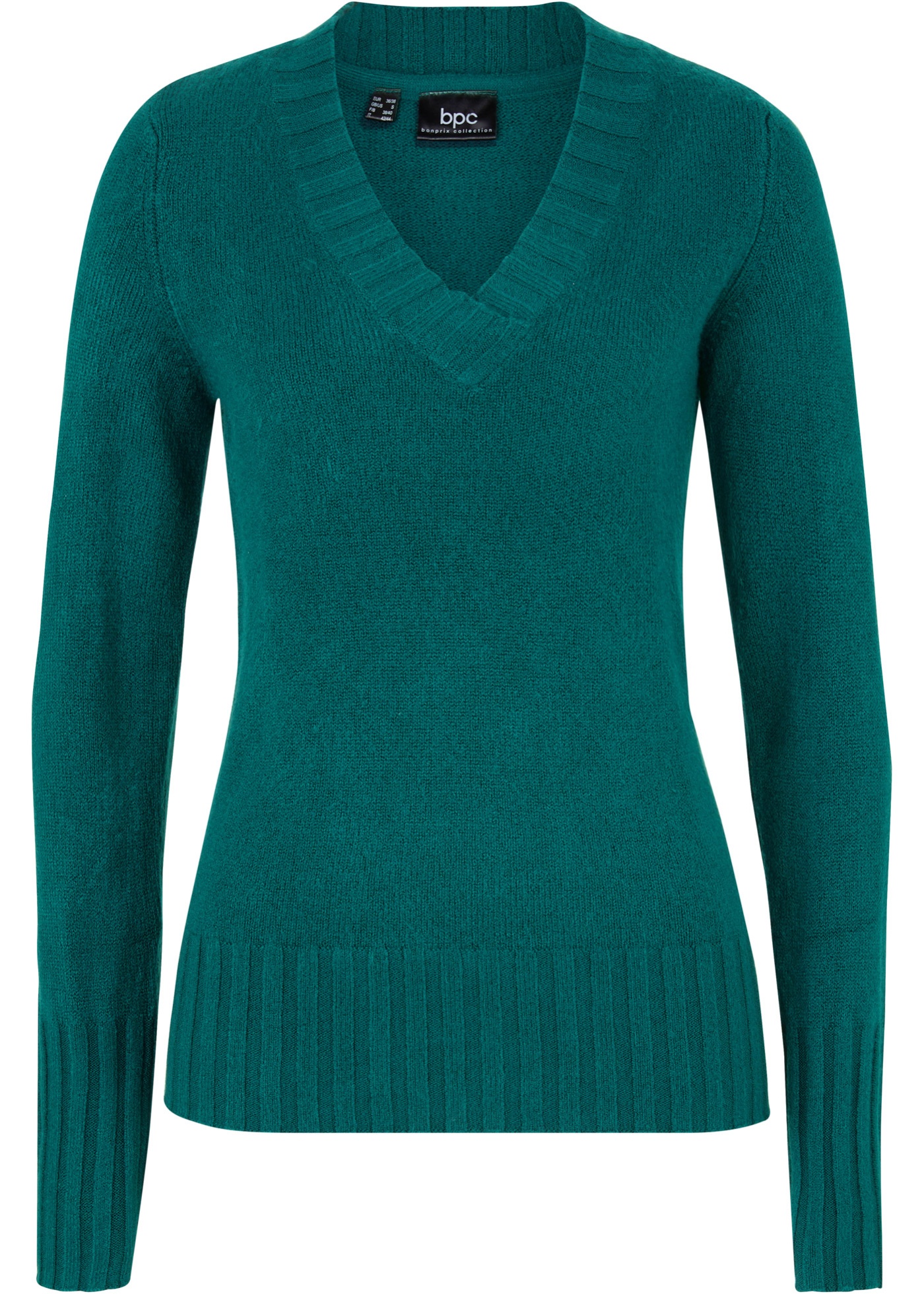 Pullover mit V-Ausschnitt von bonprix