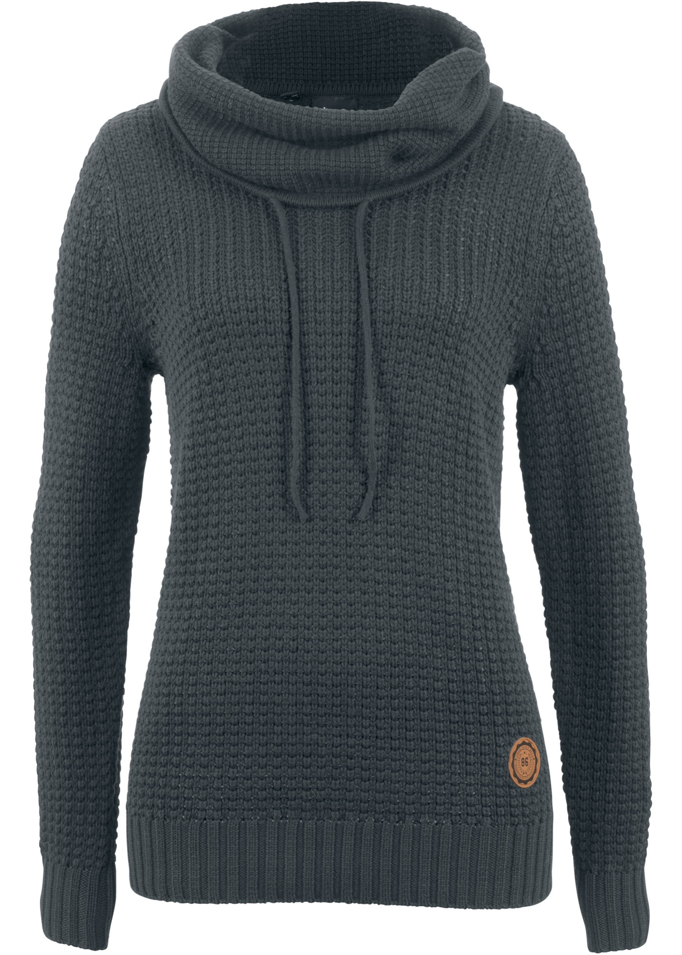 Rollkragenpullover mit Kordeln von bonprix