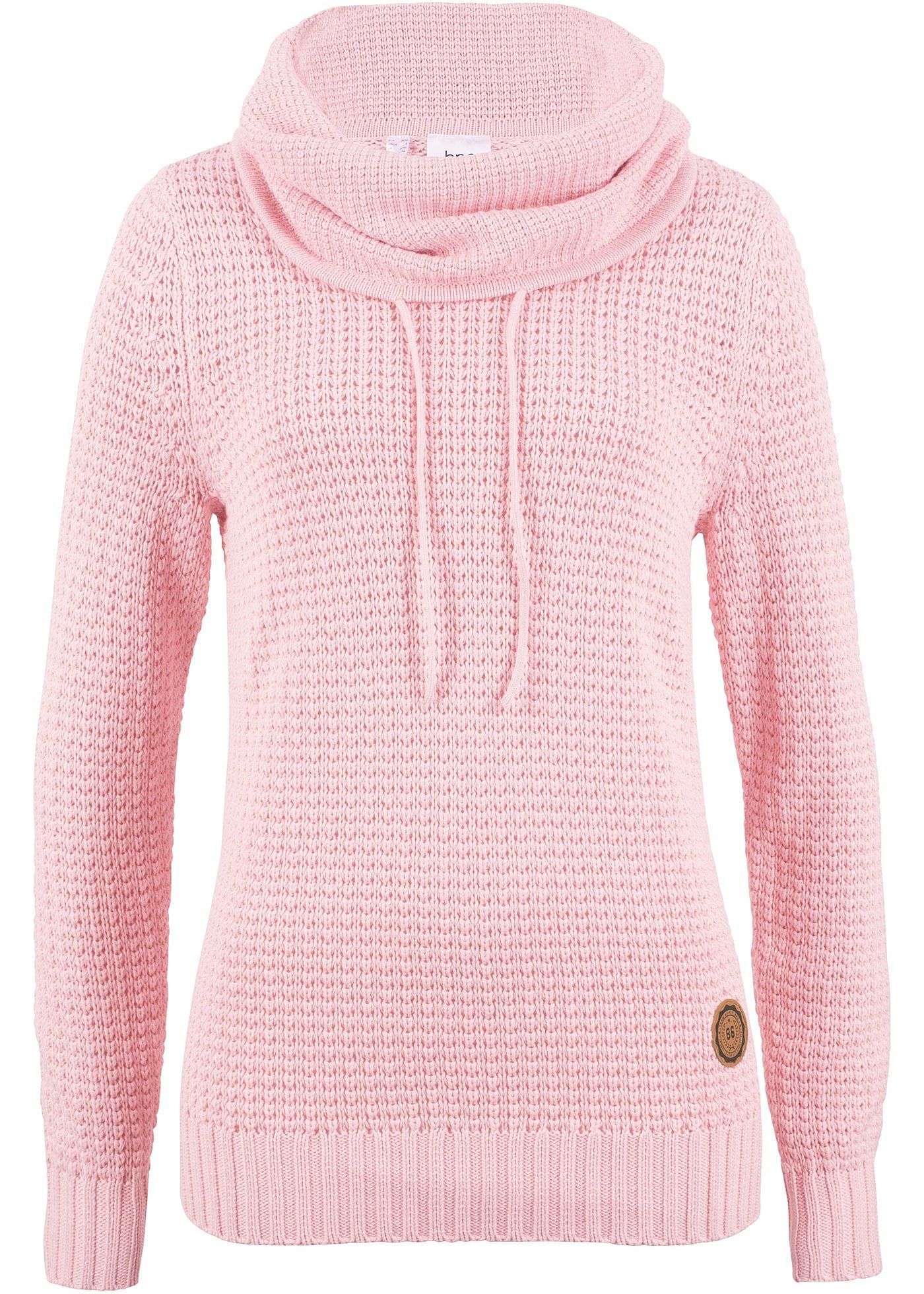 Rollkragenpullover mit Kordeln von bonprix