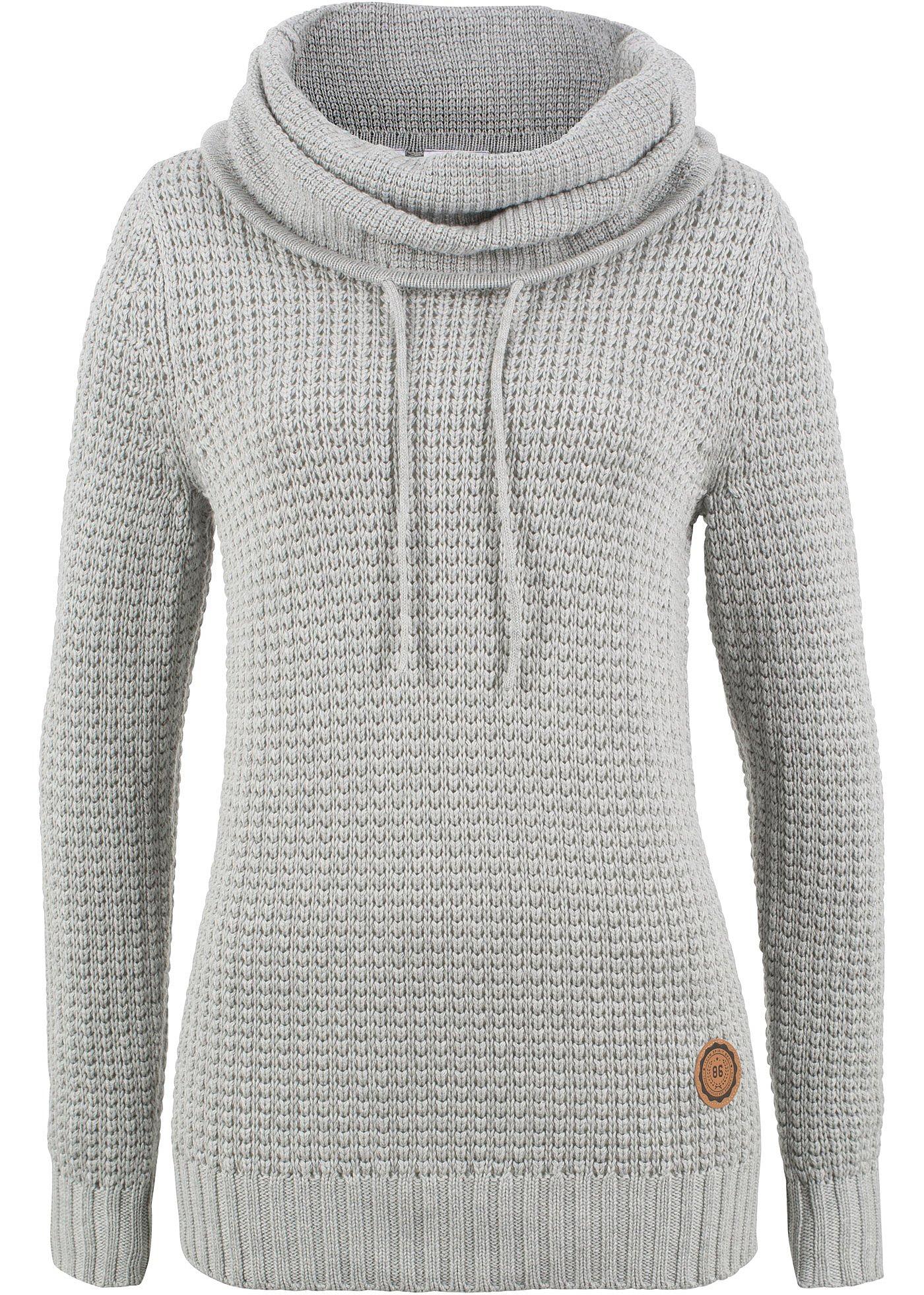 Rollkragenpullover mit Kordeln von bonprix