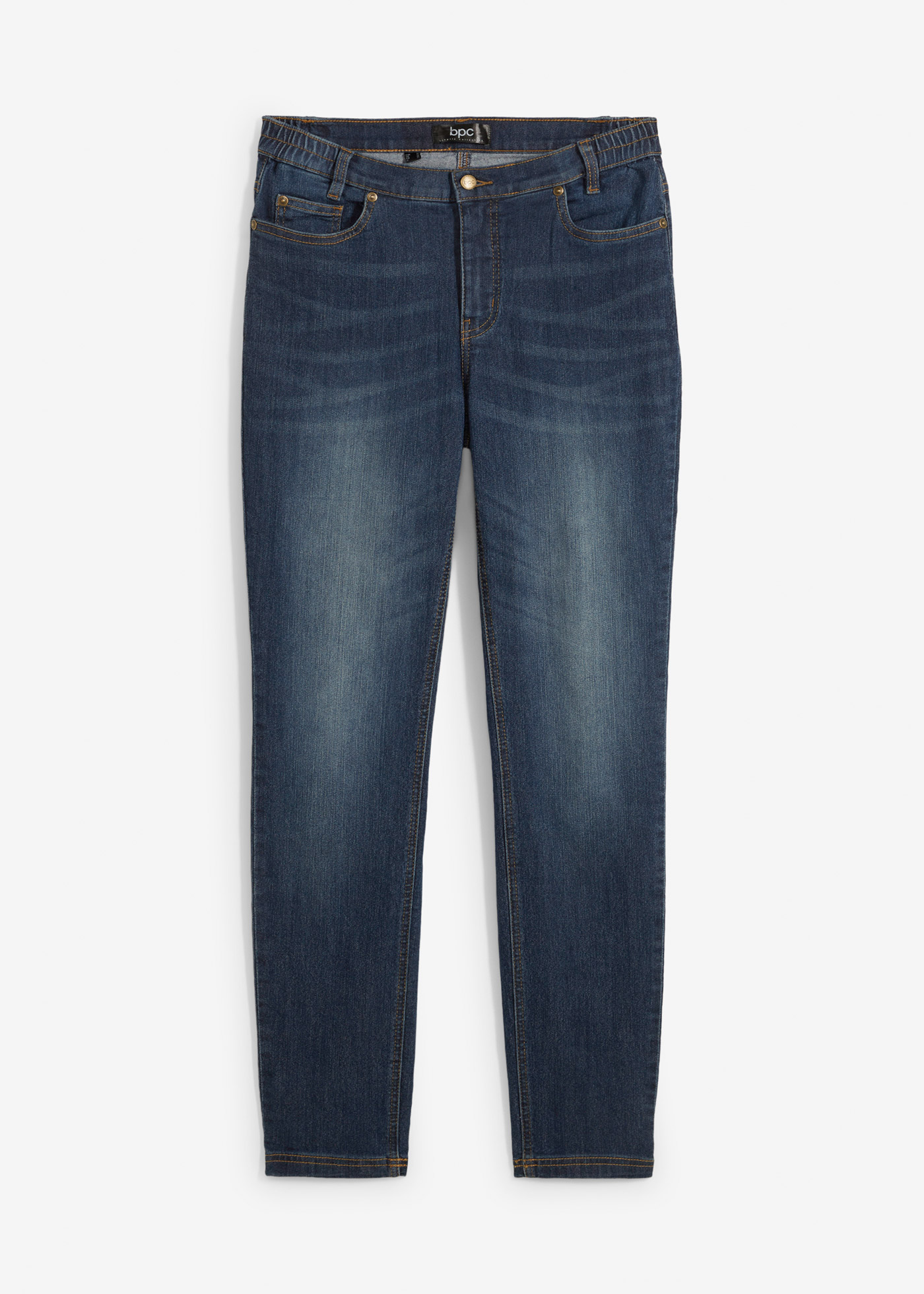 Skinny Jeans mit Bequembund von bonprix