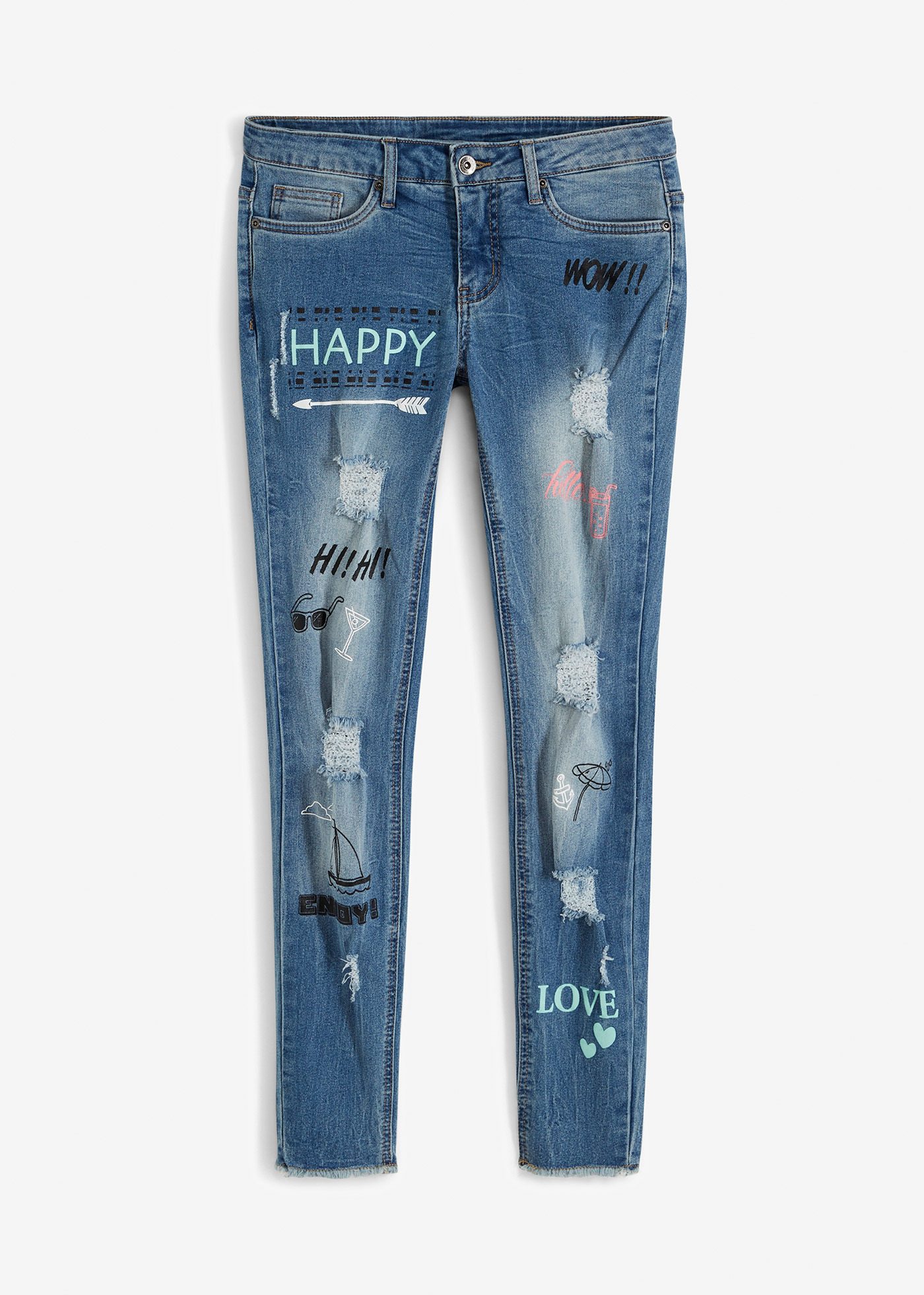 Skinny-Jeans von bonprix