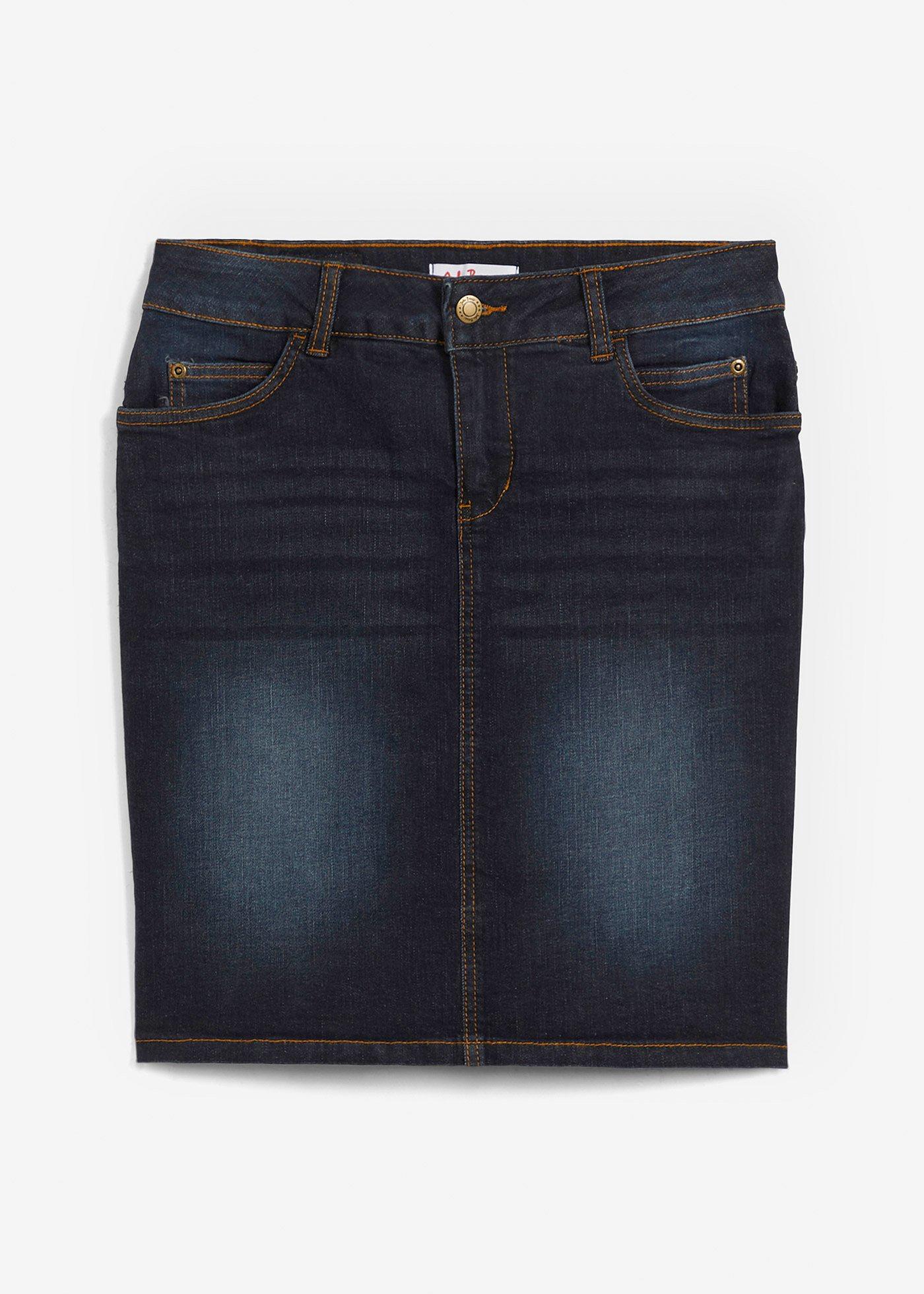 Stretch-Jeansrock von bonprix