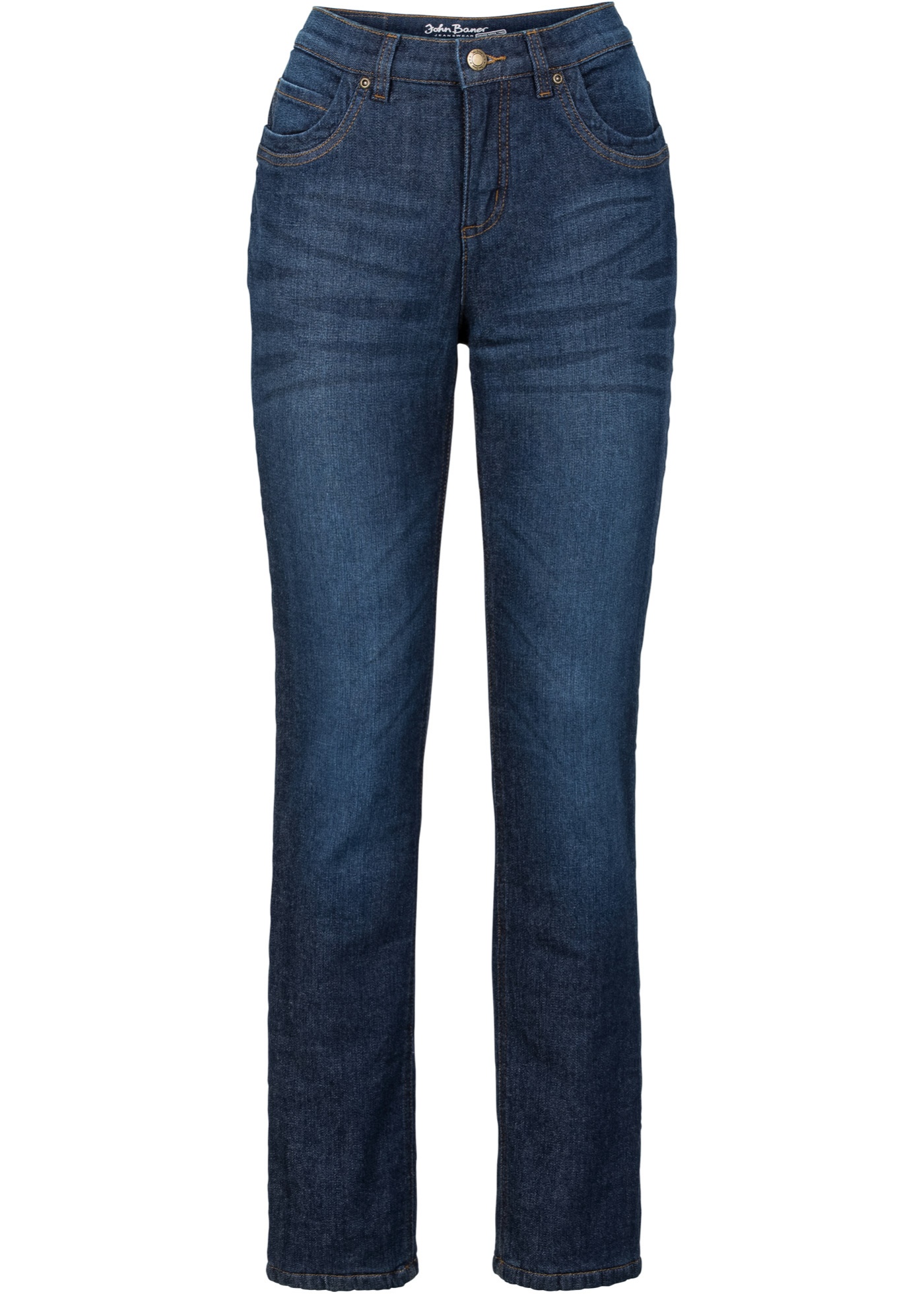 Stretch-Thermojeans, STRAIGHT von bonprix