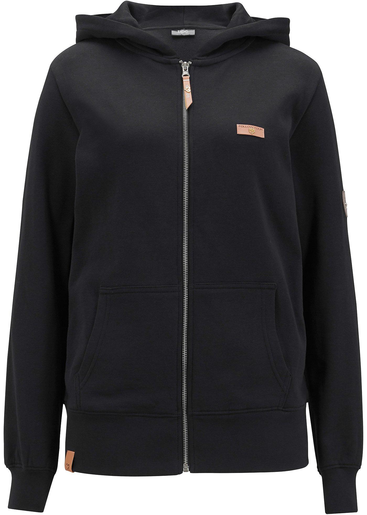 Sweatjacke mit Kapuze von bonprix