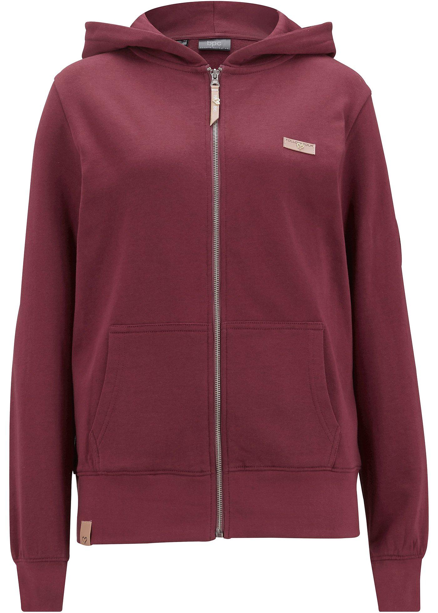 Sweatjacke mit Kapuze von bonprix