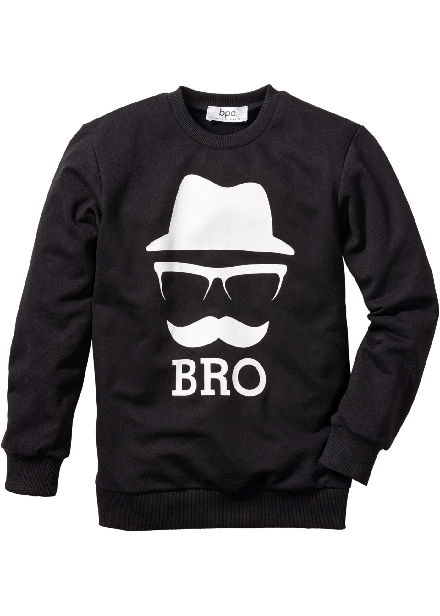 Sweatshirt mit Druck von bonprix