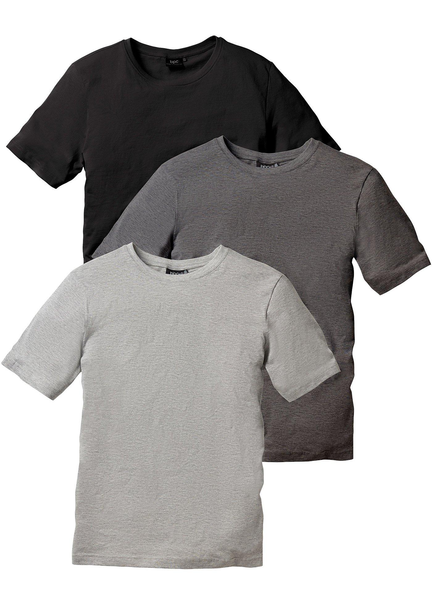 T-Shirt (3er Pack) von bonprix