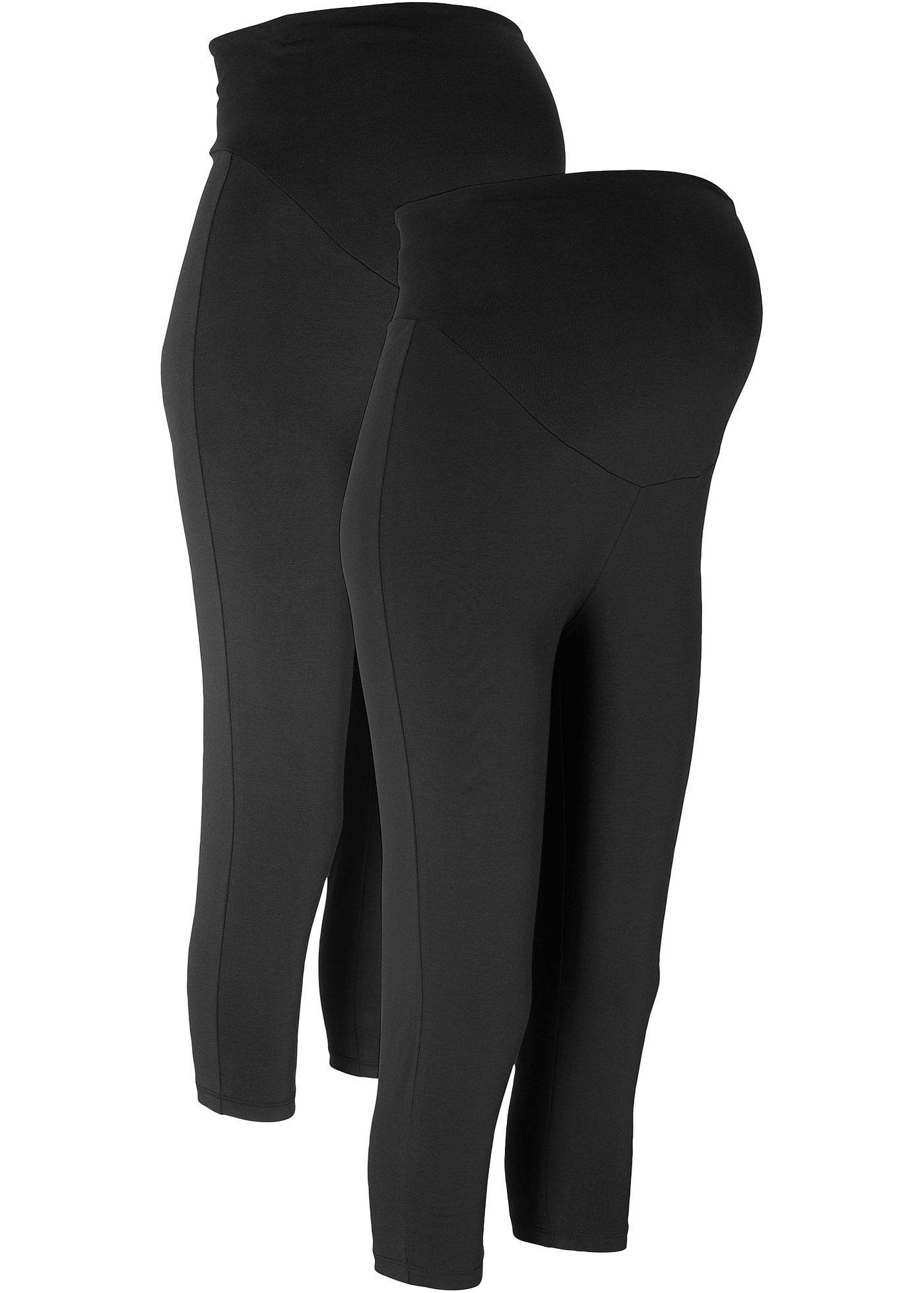 Umstands-Leggings in Capri-Länge, 2-er Pack von bonprix