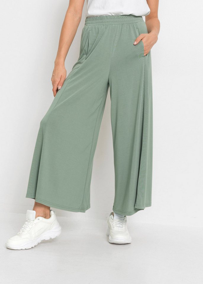 bonprix Culotte Jersey-Culotte mit weitem Bein von bonprix