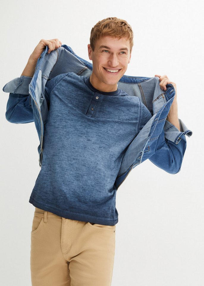 bonprix Henleyshirt von bonprix