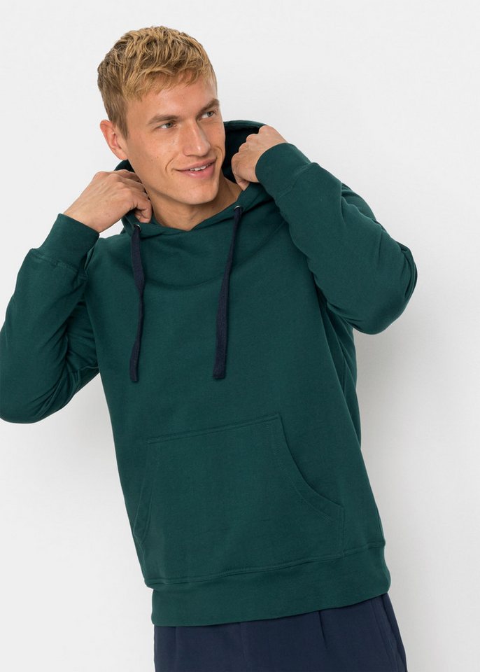 bonprix Hoodie mit Kängurutasche von bonprix